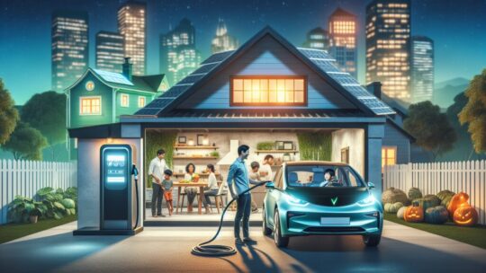 Ahorra energía en casa usando la batería de tu coche eléctrico