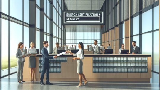 Cómo y dónde se registra el certificado energético